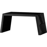 ローテーブル 幅80 奥行30 おしゃれ コの字 | Zero-XMT 803042 black