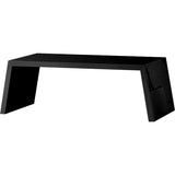 テーブル 幅110 奥行50 メラミン | Zero-XMT 1105042 black