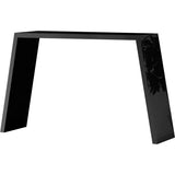 テーブル 幅120 奥行40 長方形 | Zero-XMT 1204090 black