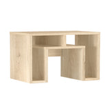 ミニテーブル おしゃれ ホワイト 北欧 木製 | PICO 605040 木目