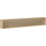 ウォールシェルフ 長方形 | WallBox7 B-1800 木目