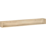 ウォールシェルフ コの字 | WallBox7 C-1800 木目