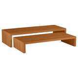 ネストテーブル 完成品 白 | ZERO 1405030 木目