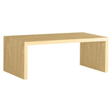 テーブル 幅110 奥行50 おしゃれ コの字 | Zero-X 1105042 タモ