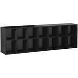 本棚 幅170cm | H-001 7×2/D30 black