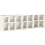 ワイドシェルフ 白 | H-001 7×2/D30 whitewood