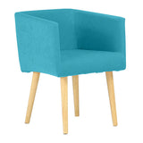 ダイニングチェア 布地 北欧 | Aoneチェア 1Pフラット両肘 ソフィア