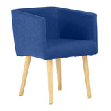 ダイニングチェア 布地 北欧 | Aoneチェア 1Pフラット両肘 ソフィア