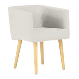 ダイニングチェア 布地 北欧 | Aoneチェア 1Pフラット両肘 ソフィア