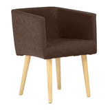 ダイニングチェア 布地 北欧 | Aoneチェア 1Pフラット両肘 ソフィア