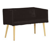 食卓チェア 背もたれ | Aoneチェア 2Pフラット両肘 合皮