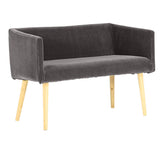 オフィス ダイニングチェア | Aoneチェア 2Pフラット両肘 モケット