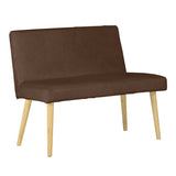 ダイニングチェア 北欧 二人掛け | Aoneチェア 2P肘無し 合皮