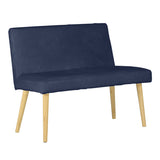 ダイニングチェア 北欧 二人掛け | Aoneチェア 2P肘無し 合皮