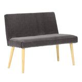 ダイニングソファ 2人掛け | Aoneチェア 2P肘無し モケット