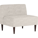 一人用ソファ 1.5人掛け ダイニングチェア | Lunch W 3×4 アームレス NS