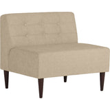 一人用ソファ 1.5人掛け ダイニングチェア | Lunch W 3×4 アームレス NS