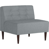 一人用ソファ 1.5人掛け ダイニングチェア | Lunch W 3×4 アームレス NS