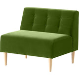 一人掛けソファ ダイニングソファ 一人用椅子 | Lunch W 3×4 アームレス モケット