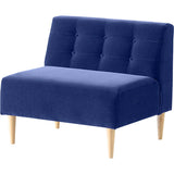 一人掛けソファ ダイニングソファ 一人用椅子 | Lunch W 3×4 アームレス モケット