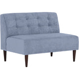 2人掛けソファ アームレス ソファー | Lunch W 3×5 アームレス デニム