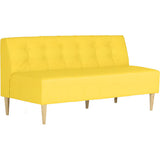 三人掛けソファー ダイニングソファ ローソファ | Lunch W 3×7 アームレス マジック