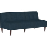 3人掛け アームレスソファ ローソファー | Lunch W 3×8 アームレス デニム