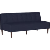 3人掛け アームレスソファ ローソファー | Lunch W 3×8 アームレス デニム