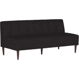 3人掛け アームレスソファ ローソファー | Lunch W 3×8 アームレス デニム