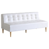 三人掛け アームレスソファ ローソファ | Lunch W 3×8 アームレス 合皮