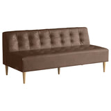 三人掛け アームレスソファ ローソファ | Lunch W 3×8 アームレス 合皮