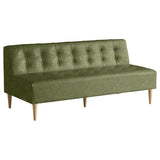 三人掛け アームレスソファ ローソファ | Lunch W 3×8 アームレス 合皮