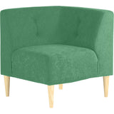 コーナーソファ ソファ グリーン | Lunch W コーナーソフィア