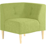 コーナーソファ ソファ グリーン | Lunch W コーナーソフィア