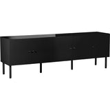 テレビボード ローボード | black 180LTV