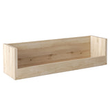 ウォールシェルフ 桟付き | WallBox7-ST C-750 木目