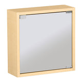 ミラーキャビネット 鏡扉 | WallBox7-DXミラー D-M 棚付き 木目
