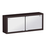 ミラーキャビネット 鏡扉 ウォールラック | WallBox7-DXミラー E-S 木目