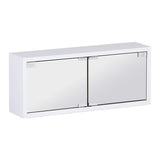 ミラーキャビネット 鏡扉 ウォールラック | WallBox7-DXミラー E-S 木目