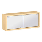 ミラーキャビネット 鏡扉 ウォールラック | WallBox7-DXミラー E-S 木目