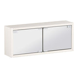 ミラーキャビネット 鏡扉 ウォールラック | WallBox7-DXミラー E-S 木目