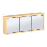 ミラーキャビネット 鏡扉 ウォールラック | WallBox7-DXミラー E-M 木目