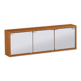 ミラーキャビネット 鏡扉 ウォールラック | WallBox7-DXミラー E-900 木目