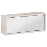 ウォールシェルフ ミラーキャビネット 鏡扉 | WallBox7-DXミラー E-S marble