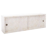 ウォールシェルフ 長方形 引き戸 | WallBox7-SD B-900 marble