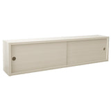 ウォールシェルフ 長方形 引き戸 | WallBox7-SD B-1200 whitewood