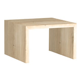 コーヒーテーブル 幅65 奥行65 正方形 | ZERO-X 6565L 木目