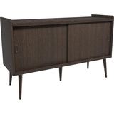 キャビネット リビングボード 食器棚 | aster 120Lキャビ 木目