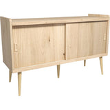 キャビネット リビングボード 食器棚 | aster 120Lキャビ 木目