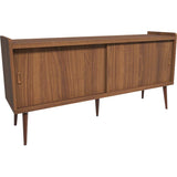 キャビネット 本棚 食器棚 | aster 150Lキャビ 木目